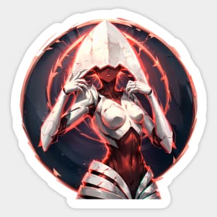 Realistic Anime Elesh Norn - Grand Praetor Sticker